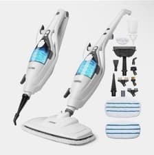 Image of VonHaus 2-in-1 Steam Mop & Handheld Cleaner - 1500W Floor & Upholstery Steamer