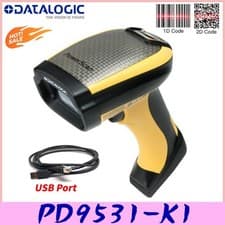 Image of Datalogic PowerScan PD9531-K1 Industrial USB 2D Corded Handheld Barcode Scanner