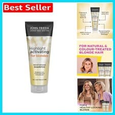 Image of 250ml Moisturising Shampoo for Darker Blonde Hair with Refreshing Citrus Scent