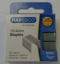 Image of Rapesco 10/4mm Staples Pack of 2000