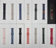 Image of Apple Watch Sport Band / Loop Nike 49mm 46mm 45mm 44mm 42mm 41mm 40mm GENUINE