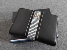 Image of Tommy Hilfiger NEW Ladies Black Medium Zip Around Purse