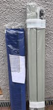 Image of vidaXL Patio Retractable Side Awning 200x500 cm Blue (New)