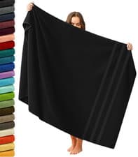 Image of Extra Large Bath Sheet 100x200cm Egyptian Cotton Super Soft XXL Jumbo Bath Sheet