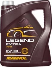 Image of MANNOL LEGEND EXTRA 0W30 CAR ENGINE OIL FULLY SYNTHETIC LONGLIFE 7919 5L NEW