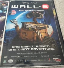 Image of WALL-E: The Video Game RARE PS2 XBOX 360 42cm x 59cm Promotional Poster #2