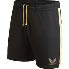 Image of Castore Newcastle United Away Junior Football Shorts Kids Quick Drying Short