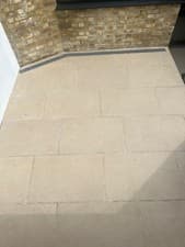 Image of London Stone premium Italian Florence Beige Outdoor/indoor porcelain Floor Tiles