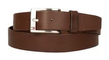 Image of Men's leather belt TOMMY HILFIGER article AM0AM01002 NEW ALY BELT 3.5 height cm.