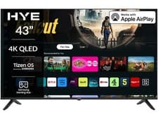 Image of HYE 43" Inch 4K QLED Smart TV Ultra HD Frameless Tizen OS 43QLEDS2008 - Open Box