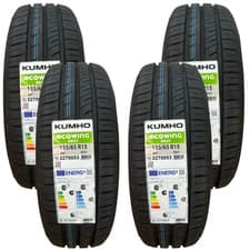 Image of X4 185/65R15 KUMHO ECOWING ES31 88T NEW 185 65 15 TYRES *TOP 'A' FUEL RATING*