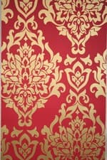 Image of DAMASK - Non-Woven Wallpaper - Surface Print Quality - Assorted Luxury Design