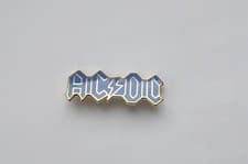 Image of AC/DC ENAMEL LAPEL PIN BADGE CAP BADGE