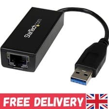 Image of Compact USB 3.0 Gigabit Ethernet Network Adapter with Broad OS Compatibility