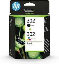Image of HP F6U66AE 302 Original Ink cartridges Black and Tri-Colour Multipack