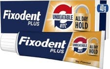 Image of Fixodent Plus Dual Power  Best HOLD Full & Partial Denture Adhesive Cream 40G