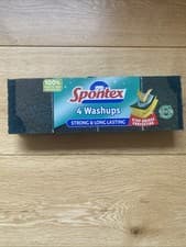 Image of Spontex Washups Strong&Long lasting Pack of 4
