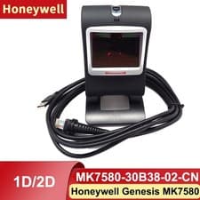 Image of Honeywell MK7580-30B38-02-CN 2D Handsfree Desktop Barcode Scanner with USB Cable