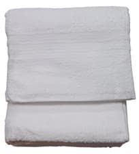 Image of WHITE HOTEL SOFT QUALITY 500GSM BATH SHEETS 100% COTTON  SIZE 90X150CM 24 PIECES