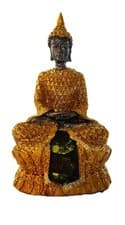 Image of Thai Buddha Figure Sparkling Golden Colour Peace Meditation Religion