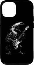 Image of Toucan Guitar Rock Music Phone Case for iPhone 12 / 12 Pro