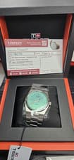 Image of Tissot PRX Green Dial Quartz 40mm Stainless Steel Bracelet Date 100m T137410