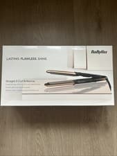 Image of BN BaByliss Straight and Curl Brilliance Hair Straightener and Curler Rose Gold