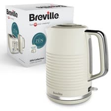 Image of Breville Zen Cream Electric Kettle | 1.7L | 3kW Fast Boil | 1.7 Litres, 