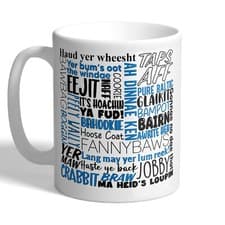 Image of Scottish Phrases - Funny Scots Words And Slang - Scotland Mug