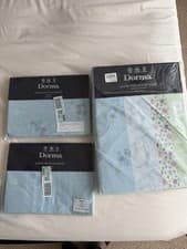 Image of BNWT Dorma Apple Daisy King Duvet Cover 2 Pillowcases Poly cotton cottage core
