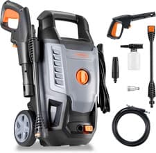 Image of Vonhaus Pressure Washer 1600W – Portable Power Washer for Patio, Car, Walls, Fen