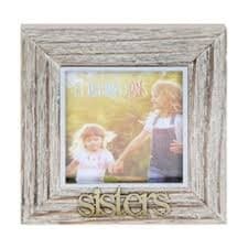 Image of Celebrations Sentiment Photo Frame 4x4" - Sisters