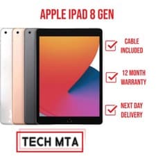 Image of APPLE IPAD 8 GEN 32GB Wi-Fi UNLOCKED EXCELLENT GRADE 12 MONTH WARRANTY