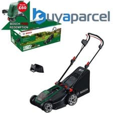 Image of Bosch Rotak 18V2-43 Twin 18v 36v Cordless Lawnmower Lawn Mower 32cm Bare Unit