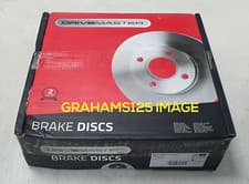 Image of BRAKE DISCS X2 280mm FRONT FITS RENAULT KANGOO GRAND KANGOO DRIVEMASTER DMD171