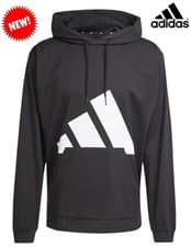 Image of Adidas Essentials Big Logo Single Jersey Hoodie (IN6183) - NEW!!