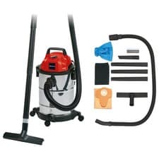 Image of Einhell Wet Dry Vacuum Cleaner 20L 1250W Stainless Steel Blower TC VC1820S