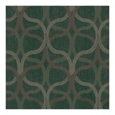 Image of Boutique Refine Geometric Wallpaper | Green & Gold