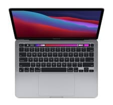 Image of Apple MacBook Pro 13" Touch Bar 2020 M1 8-Core CPU 8-Core GPU 8GB 256GB Gray