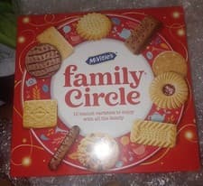 Image of McVitie's Family Circle Biscuit Selection Variety Assortment 400g SBD 01/09/2027