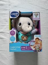 Image of VTech Cuddle and Sing Elephant Educational Toy Brand New Boxed