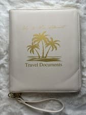 Image of personalised travel document holder