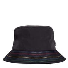 Image of NEW - Official Paul Smith Bucket Hat PS Stitch Black