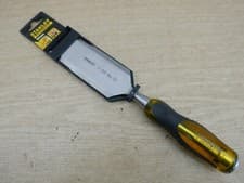 Image of STANLEY 0 16 267 FATMAX 50MM 2" BEVEL EDGE CARPENTERS WOOD CHISEL