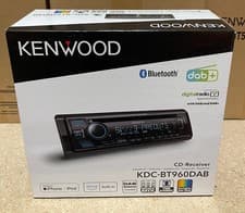 Image of Kenwood KDC-BT960DAB - CD/MP3 Receiver USB BT DAB+ 3x Pre out + Free DAB Aerial