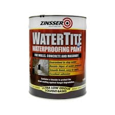 Image of 10L Zinsser Watertite Basement Waterproofing Paint White – Interior & Exterior C