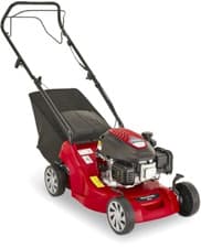 Image of Mountfield SP41 Petrol Lawnmower, Self-Propelled, 39cm cutting width, 123cc Red