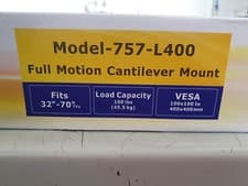 Image of Wall Bracket Mount Tilt & Swivel For 32-70" Ultra Strong RRP £280.00