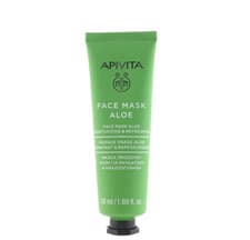 Image of Apivita Face Mask Aloe Moisturizing & Refreshing 50ml - FREE SHIPPING