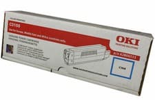 Image of Oki C3100 Toner Cartridge Cyan Oki Data Printing Solution 42804515 Genuine